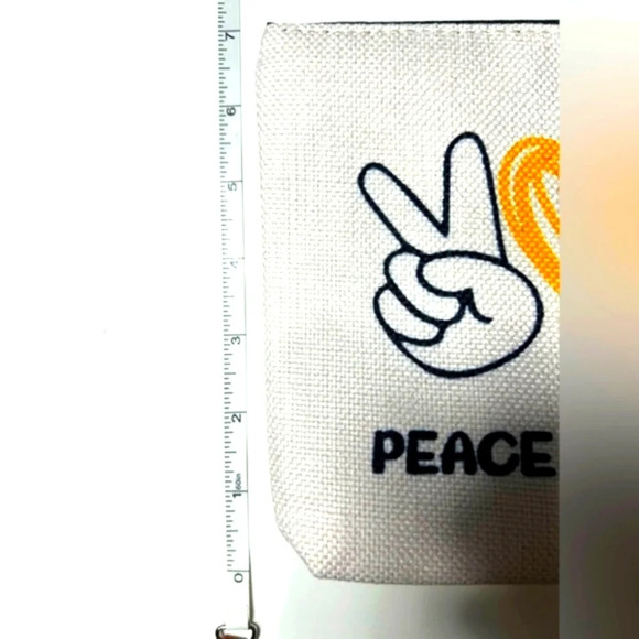 Peace Love  Pluto/Cosmetics Bag ✌️💛🐕‍🦺 Free w/Purchase - Picture 4 of 5